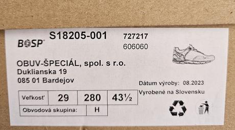 Taktická gore-tex obuv taras low, 43