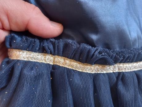 Modré príležitostné šaty h&m, h&m,110