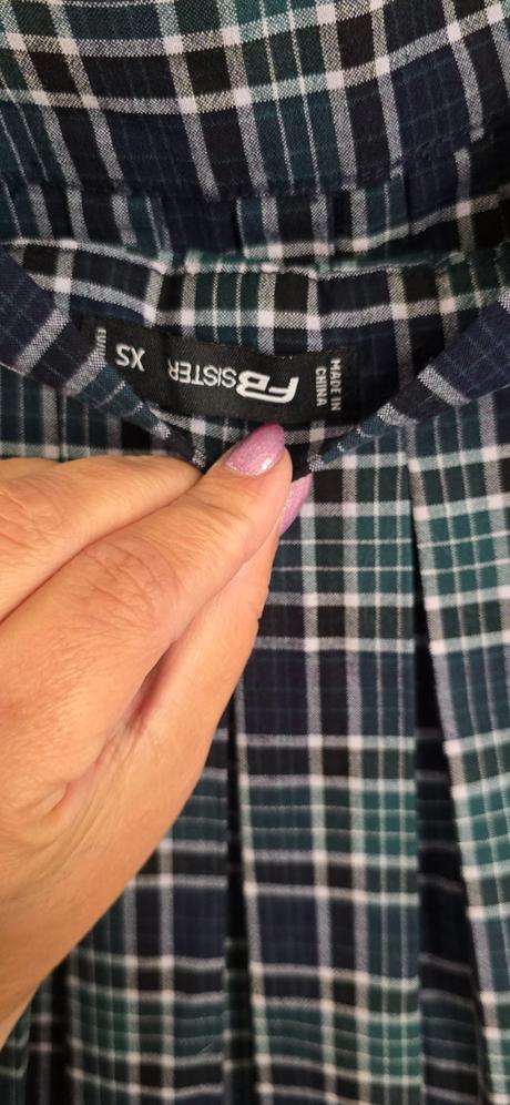 Kockovana sukna, fishbone,xs