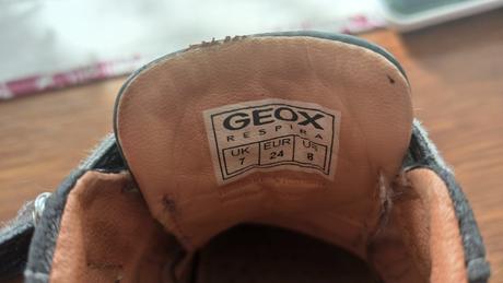 Kožené topánky geox veľ 24, geox,24