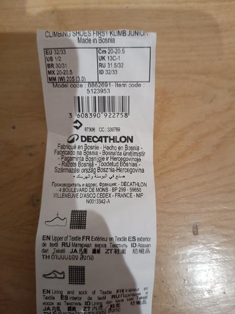 Lezečky detské simon decathlon, decathlon,32 / 33