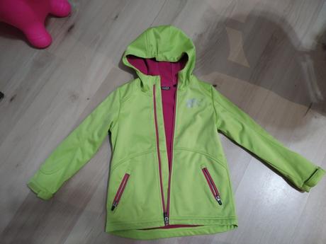 Softshellova bunda 116-  top stav, crivit,116