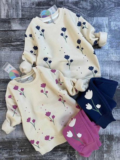 Modrá tepláková súprava, 98 - 140