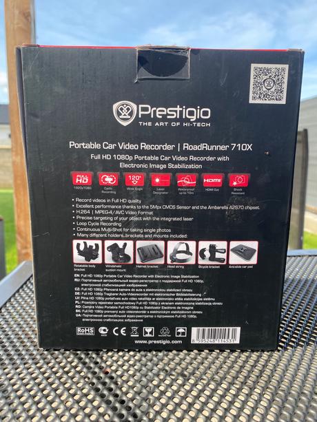 Prestigio roadrunner 710x - kamera do auta, prestigio