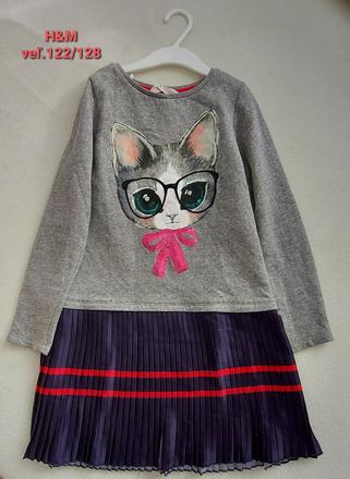 Šaty "mačička", h&m,122