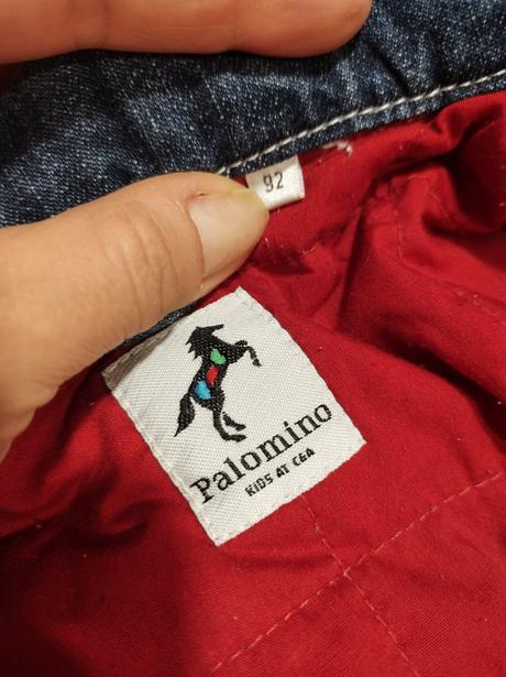 Polomino jeansový kabátik, c&a,92