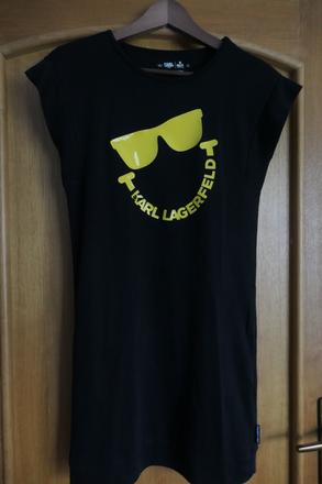 Karl lagerfeld original stylove,pohodlne saty xs/s, xs