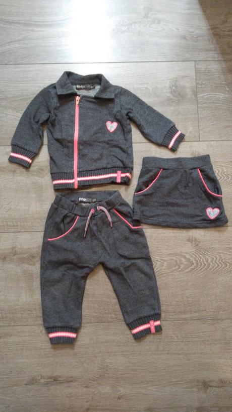 Detská súprava bunda nohavice a sukňa, dirkje,80