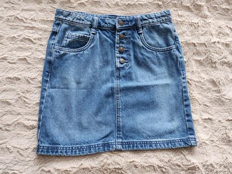 Dzinsova sukňa, tchibo,146