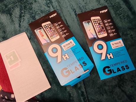 2x ochranne temperove sklo na telefon 6x15,5cm, 