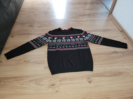Vianočný sveter, h&m,146
