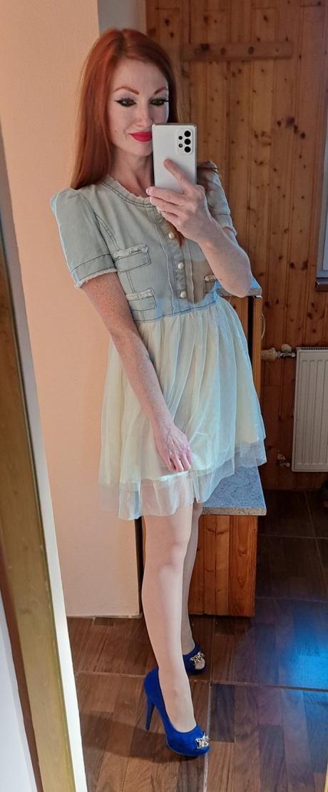 Štýlové šaty 2x oblečené, m