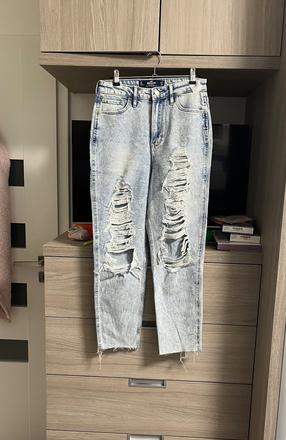Mom jeans, pas 68 cm, hollister,s