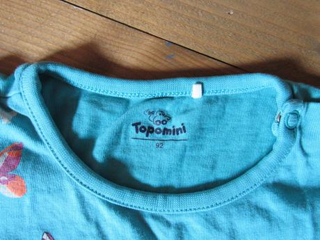 Dlhšie tričko, topomini,92