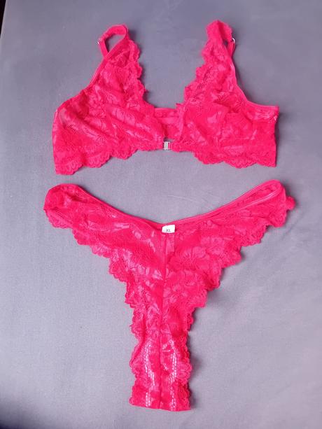 Súprava čipkovaná, xl