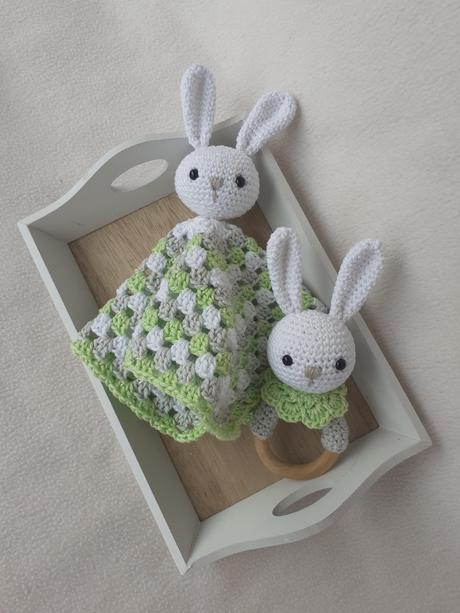 Hackovany mojkacik zajko, žabka, 