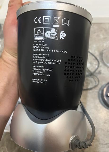 Delimano nutribullet 600w čierny nb-101b,