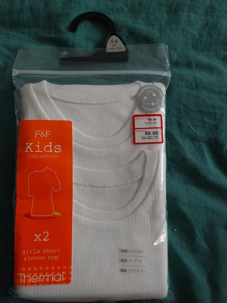 2x termo tričko, f&f,110