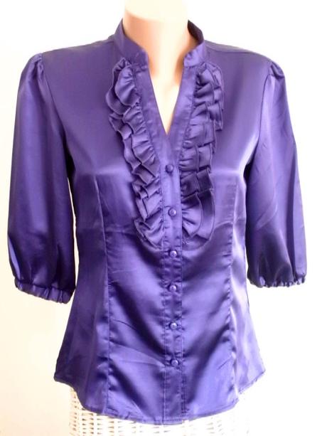 Luxusná saténová blúzka vo veľ. 38-40, takko,m