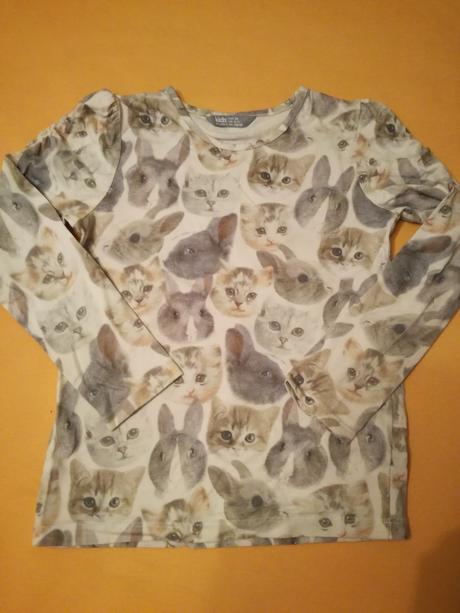 Kompletík lindex - svetrík a tričko, sukňa predaná, lindex,122