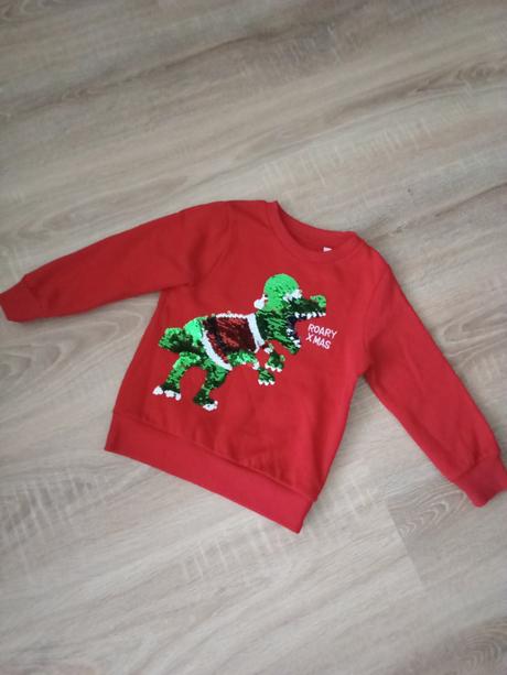 Mikina vianočná 110, c&a,110