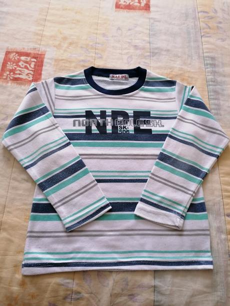 Chlapčenské tričko s dlhým rukávom 122, 122