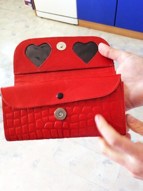 Kožená peňaženka,