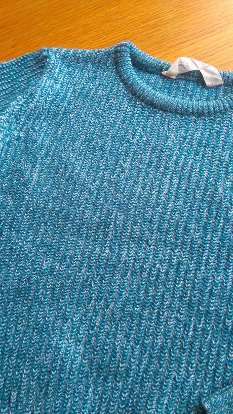 Dvojfarebný svetrík, h&m,110