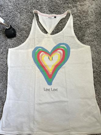 Only tielko s duhovymi srdcami, only,l