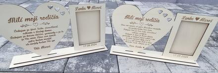 Poďakovanie pre rodičov, 