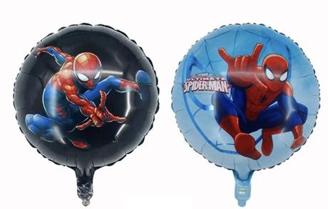 Balóny spiderman - až 15/16/17 kusov, 