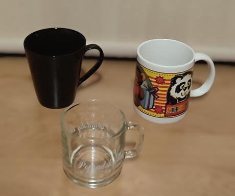 Poháre a hrnčeky 12ks, 