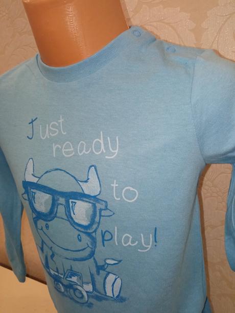 Chlapčenské modré dlhé pyžamo (18-24 mes.), fagottino,86