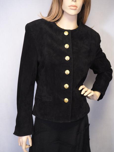 Luxusný kožený blejzer cable car clothiers, 42