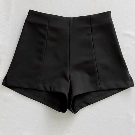 H&m elegantné mini šortky krepové vysoký pás s, h&m,36