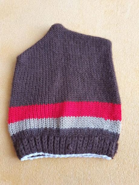 Prechodná pletená čiapka č.104, 104