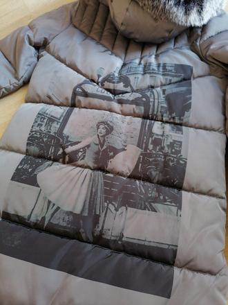 Dámska bunda dievča, l