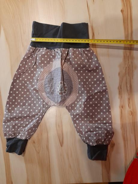 Tenké plátené nohavice, 80