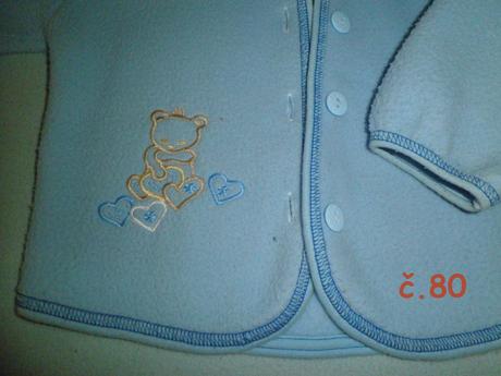 Teplá deková bundička č.80, 86