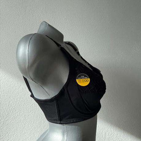 Jemne vystužená podprsenka s kosticami 8124 čierna, 85d / 90d / 95d