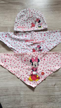 Čiapka+ nákrčník 86-92, disney,86