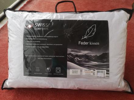 Swiss comforts vankúš z peria 75 cm x 50 cm, 