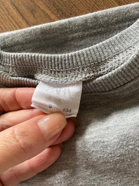 Dievčenská zateplená mikina zara, zara,134