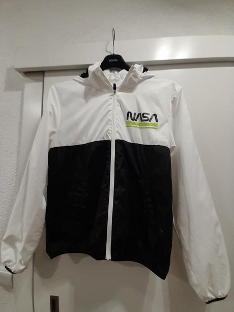 Šuštiaková tenká bunda vetrovka 158/164, h&m,158