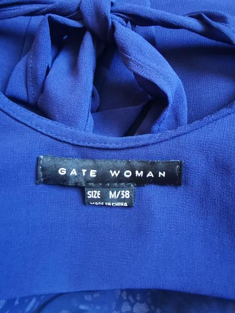 Dámska kráľovsky modrá blúzka, gate,m