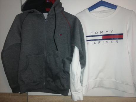 Mikiny 2 ks, tommy hilfiger,140 / 146