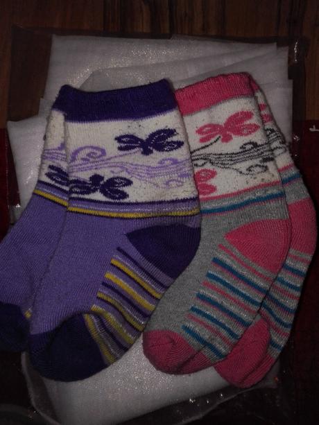 Hrube ponožky 24,27- cena spolu, 24