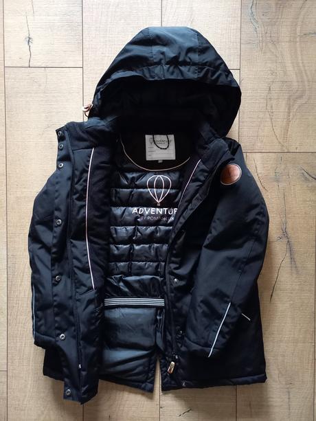 Zimna bunda/parka pompdelux 134/140, pompdelux,134