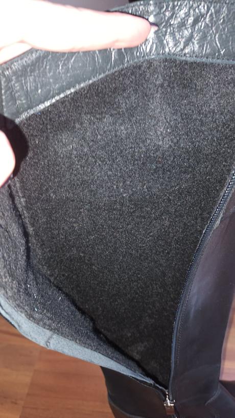 Kožené čižmy solo femme, 36