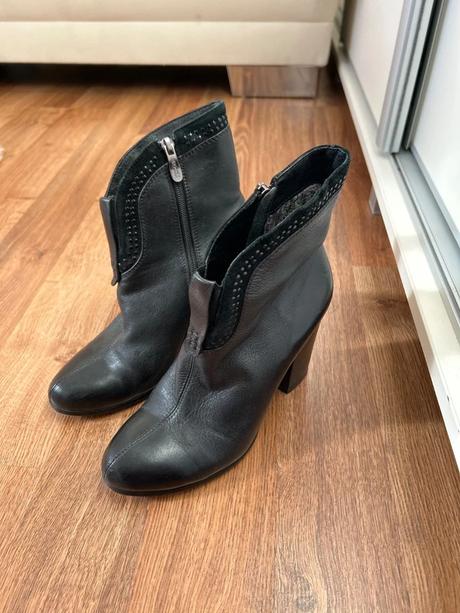 Minim nosene zateplené kožené čižmy brocoli, bartek,39